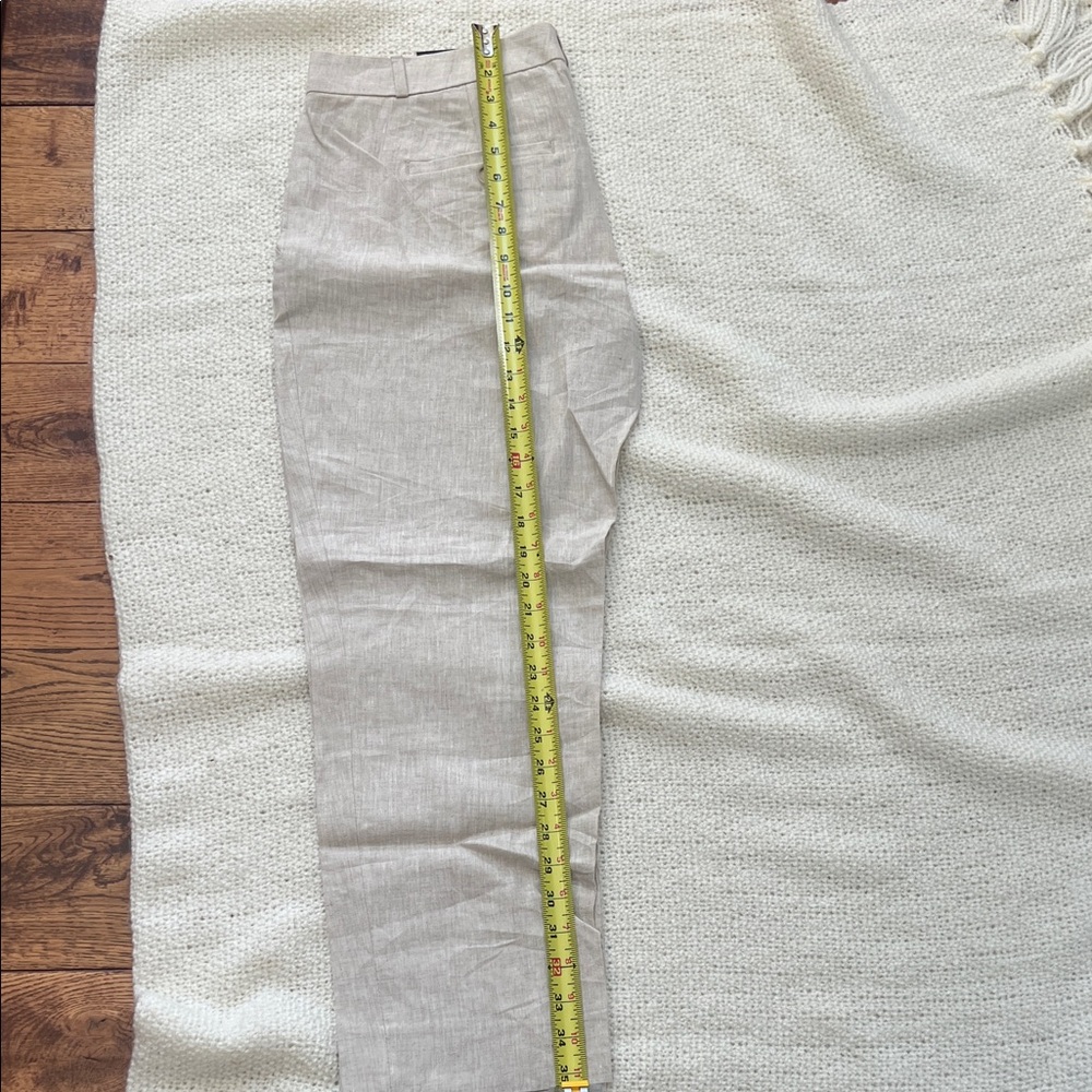 NWT Banana Republic Avery Beige Pants - Picture 5 of 7
